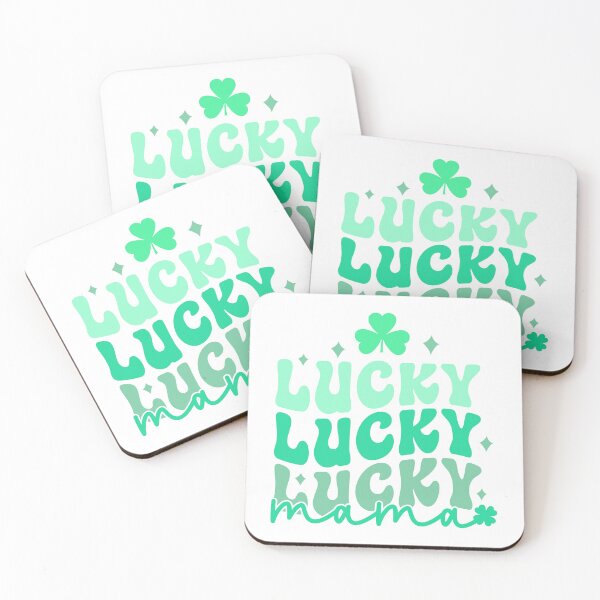 Artikelvorschau, Lucky Lucky Lucky Mama, Mommy Lucky, St. Patricks Day entworfen und verkauft von BotunPeony.