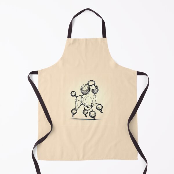 Item preview, Whimsical Poodle Cartoon designed and sold by PawspectCreate.