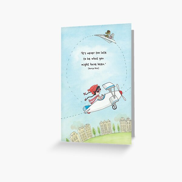 The Sky is the limit Greeting Card