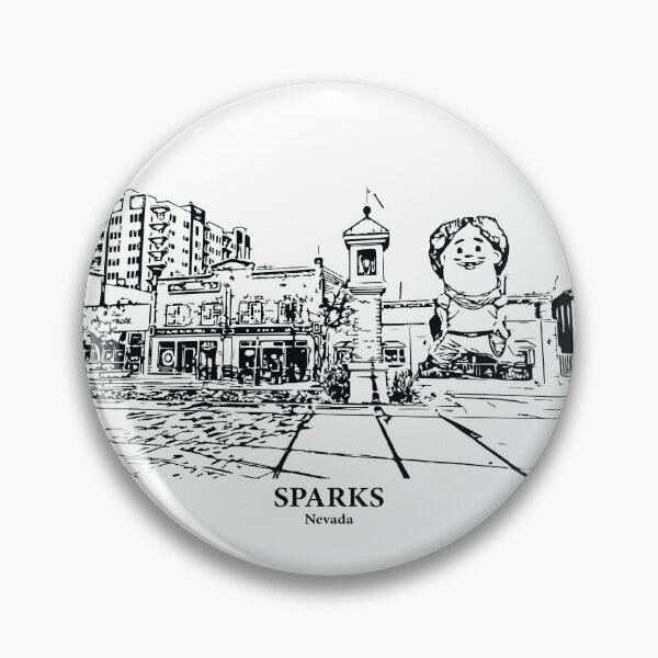 Item preview, Sparks - Nevada designed and sold by Lakeric Cityscapes.