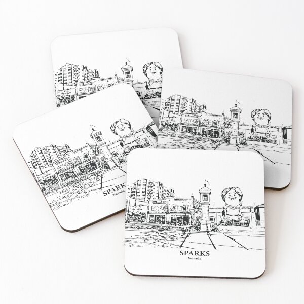 Item preview, Sparks - Nevada designed and sold by Lakeric Cityscapes.