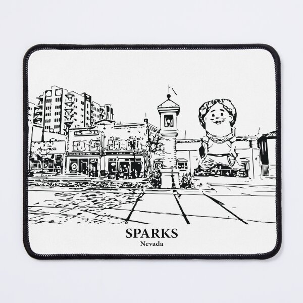 Item preview, Sparks - Nevada designed and sold by Lakeric Cityscapes.
