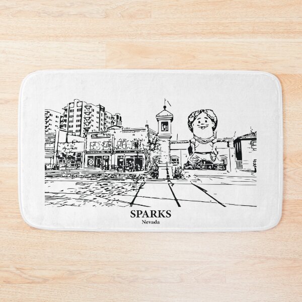 Item preview, Sparks - Nevada designed and sold by Lakeric Cityscapes.