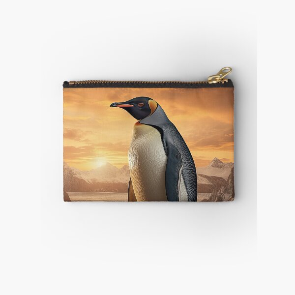 Item preview, Antarctica Sunset Penguin designed and sold by Elisabeth Lucas.