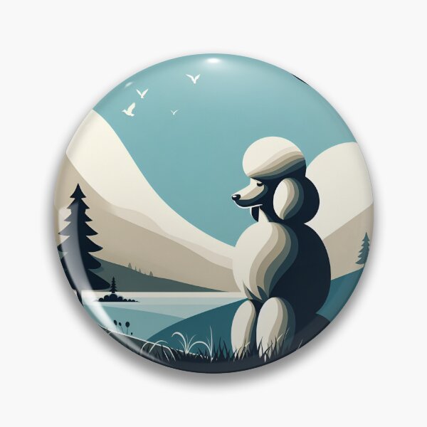 Item preview, Timeless Poodle Minimalism designed and sold by PawspectCreate.