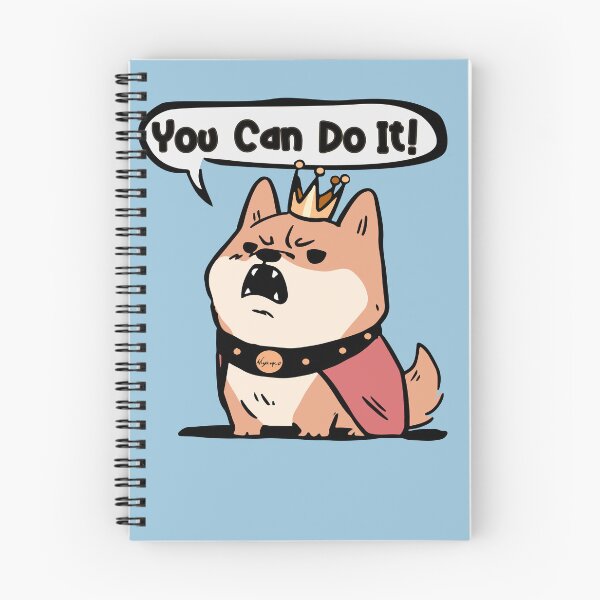 Item preview, Fat King Shiba You Can Do It designed and sold by myanko.