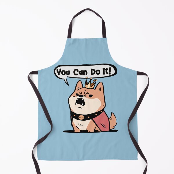Item preview, Fat King Shiba You Can Do It designed and sold by myanko.