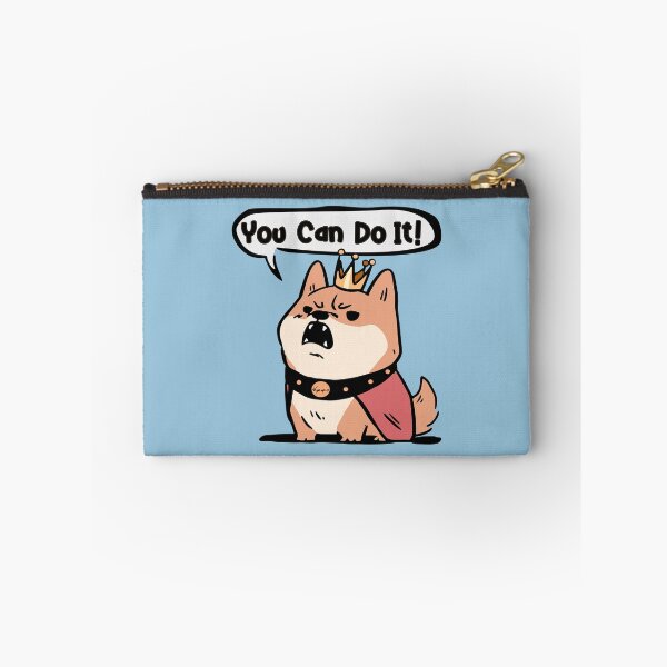 Item preview, Fat King Shiba You Can Do It designed and sold by myanko.