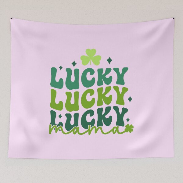 Aperçu de l'œuvre Lucky Lucky Lucky Mama, Maman Lucky, St Patricks Day créée et vendue par BotunPeony.