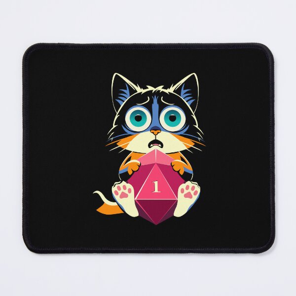 Item preview, Critical Fail Cat D20 Dice designed and sold by pixeptional.