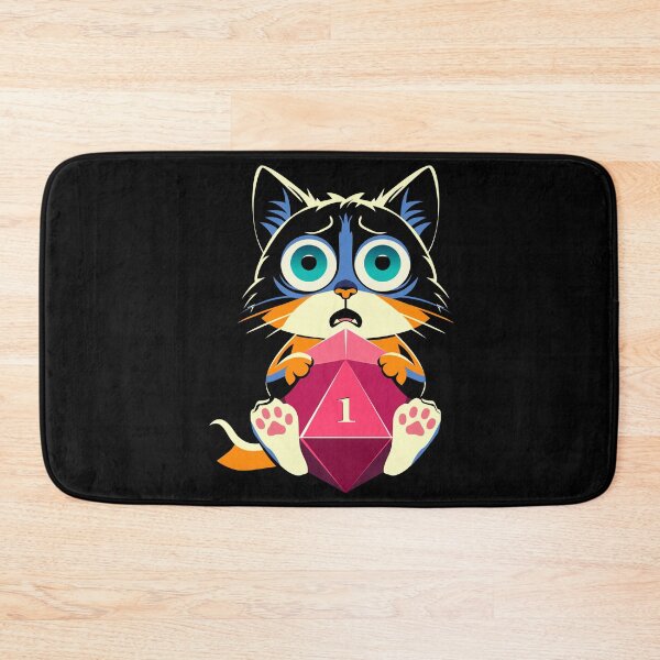 Item preview, Critical Fail Cat D20 Dice designed and sold by pixeptional.