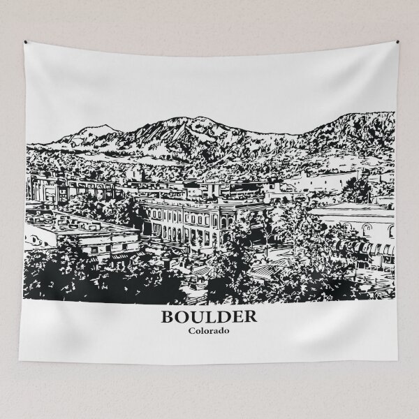 Item preview, Boulder - Colorado designed and sold by Lakeric Cityscapes.