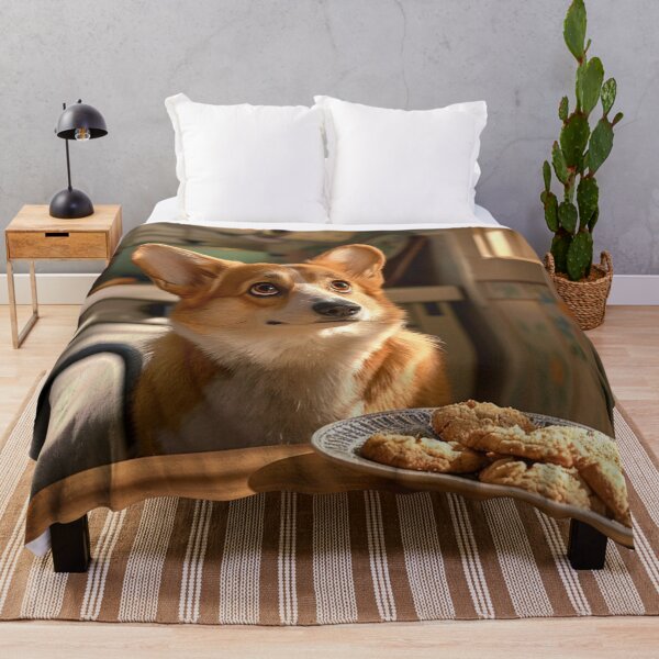 Item preview, Corgi dog wants food designed and sold by CorgiCuddle.
