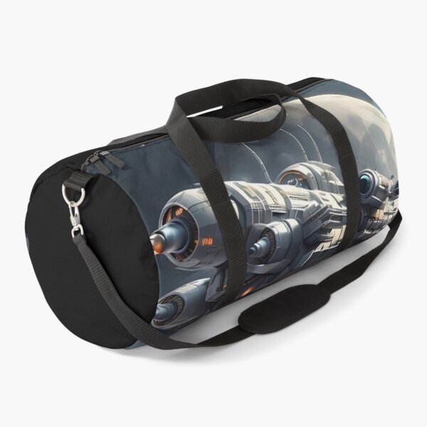 Item preview, Large spaceship over planet surface during landing designed and sold by Frostquest.