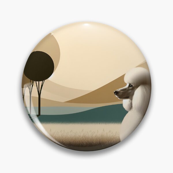 Item preview, Modern Poodle Masterpiece designed and sold by PawspectCreate.