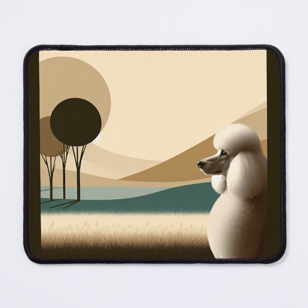 Item preview, Modern Poodle Masterpiece designed and sold by PawspectCreate.