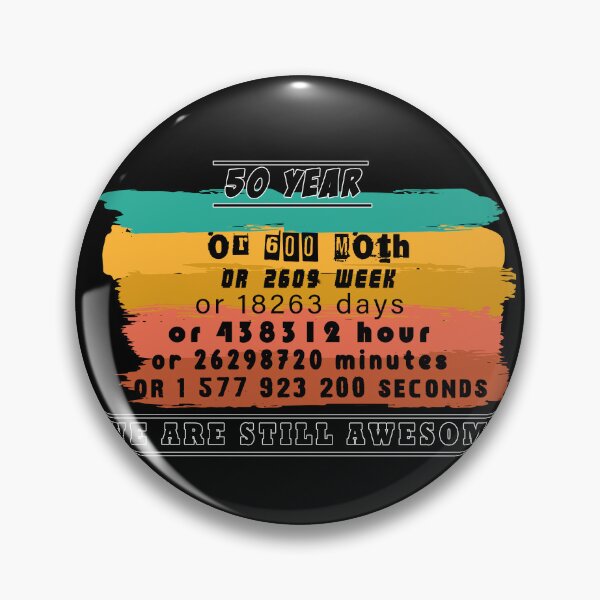 Item preview, 50 Years Of Being Awesome Vintage  designed and sold by Bukhisz.