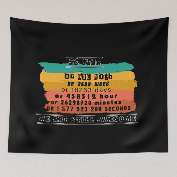 Item preview, 50 Years Of Being Awesome Vintage  designed and sold by Bukhisz.