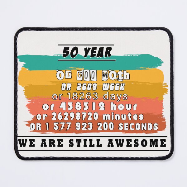 Item preview, 50 Years Of Being Awesome Vintage designed and sold by Bukhisz.