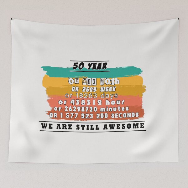 Item preview, 50 Years Of Being Awesome Vintage  designed and sold by Bukhisz.