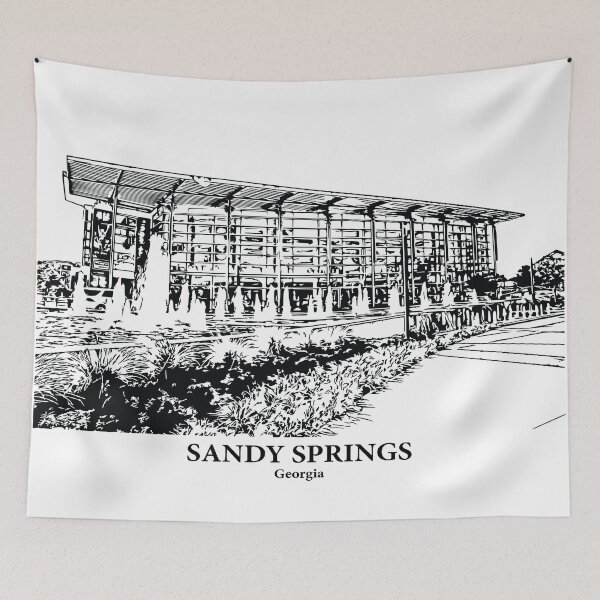 Item preview, Sandy Springs - Georgia designed and sold by Lakeric.