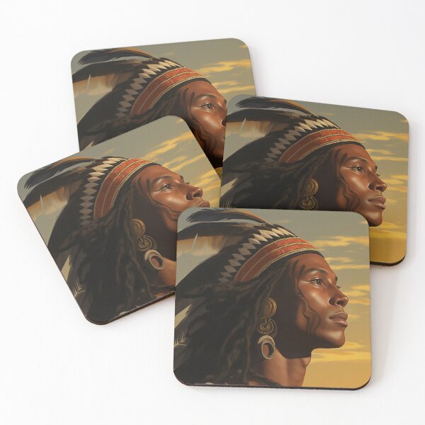Item preview, American Indian Looking off Into The Sunset designed and sold by DanyaahlaArts.