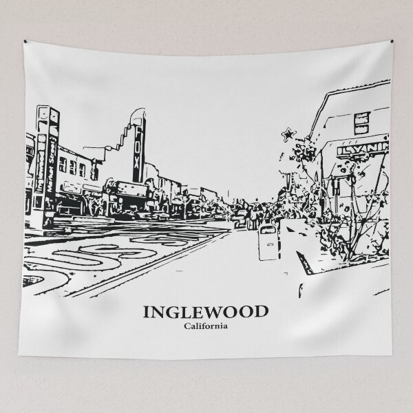 Item preview, Inglewood - California designed and sold by Lakeric Cityscapes.