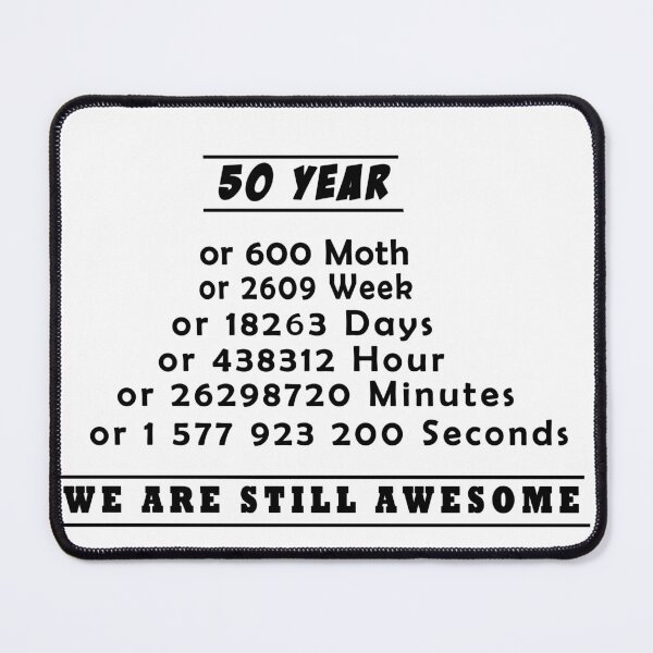 Item preview, 50 Years Of Being Awesome Vintage designed and sold by Bukhisz.