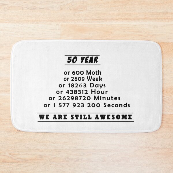 Item preview, 50 Years Of Being Awesome Vintage  designed and sold by Bukhisz.