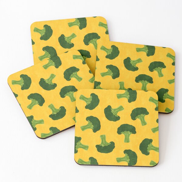 Item preview, Broccoli - veggies (yellow/orange) designed and sold by littlearrow.