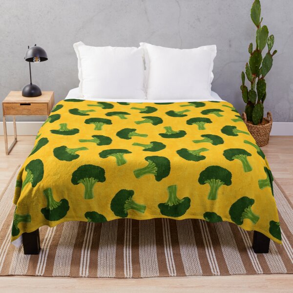 Item preview, Broccoli - veggies (yellow/orange) designed and sold by littlearrow.