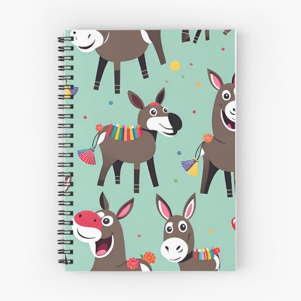 Item preview, Little donkeys having fun designed and sold by artworkpro2024.