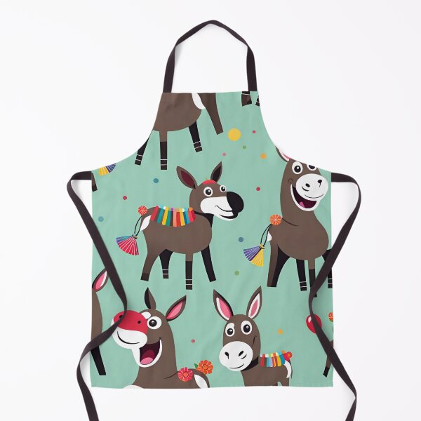 Item preview, Little donkeys having fun designed and sold by artworkpro2024.