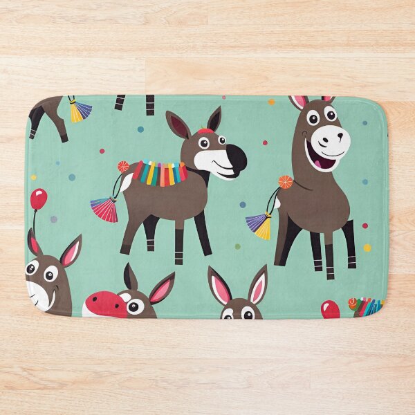 Item preview, Little donkeys having fun designed and sold by artworkpro2024.