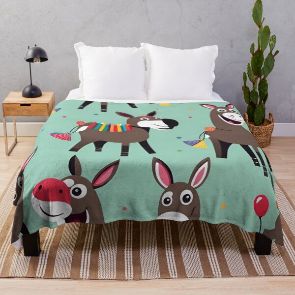 Item preview, Little donkeys having fun designed and sold by artworkpro2024.