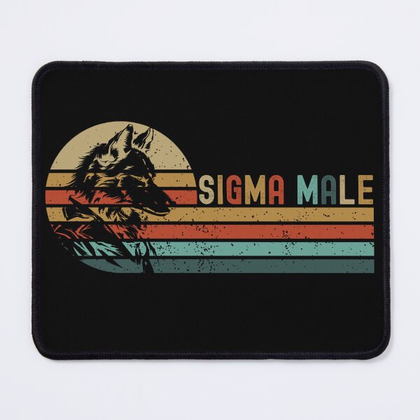 Item preview, Sigma Male Wolf Funny Sarcastic Quotes Witty Jokes designed and sold by Chmielayka.