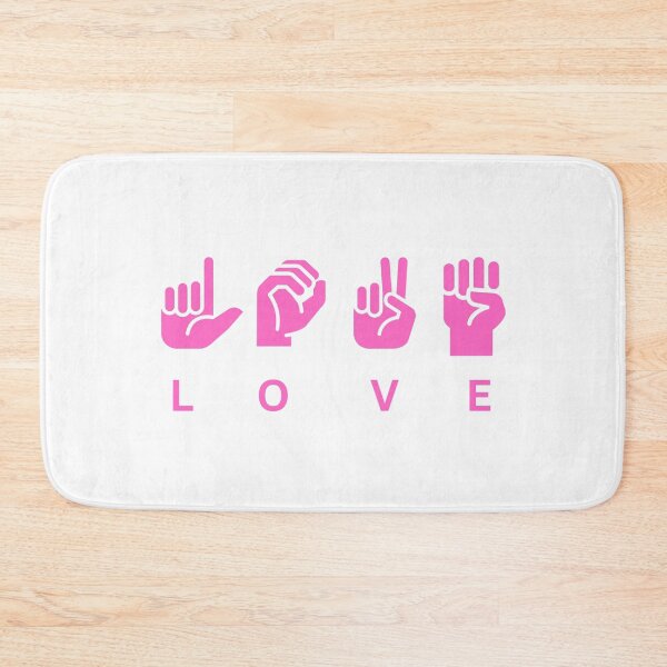 Item preview, L O V E , sign language designed and sold by sebestyle.