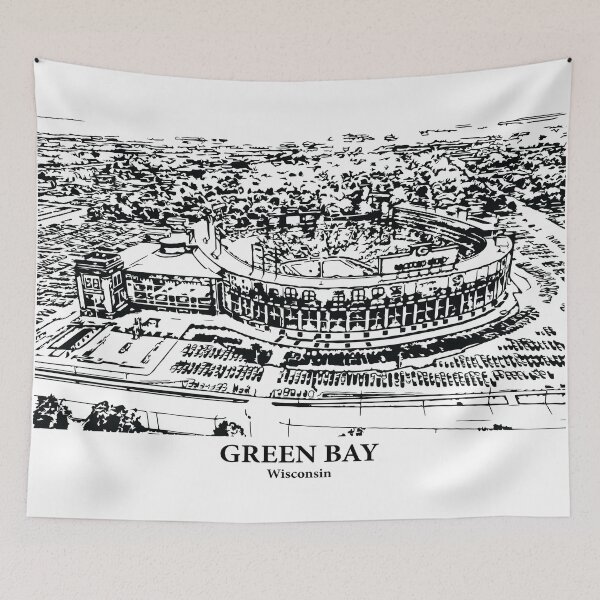 Item preview, Bahía Verde - Wisconsin designed and sold by Lakeric Cityscapes.