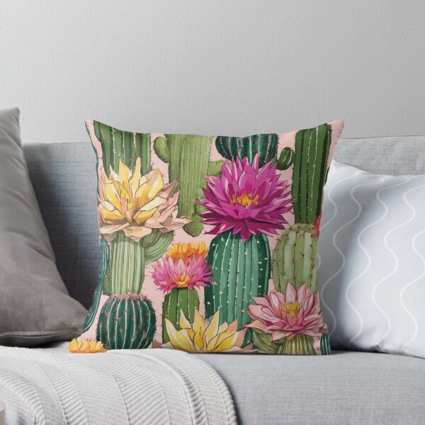 Item preview, Cactus with Daisy florals designed and sold by PetalPerfection.