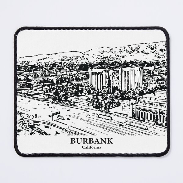 Item preview, Burbank - California designed and sold by Lakeric Cityscapes.
