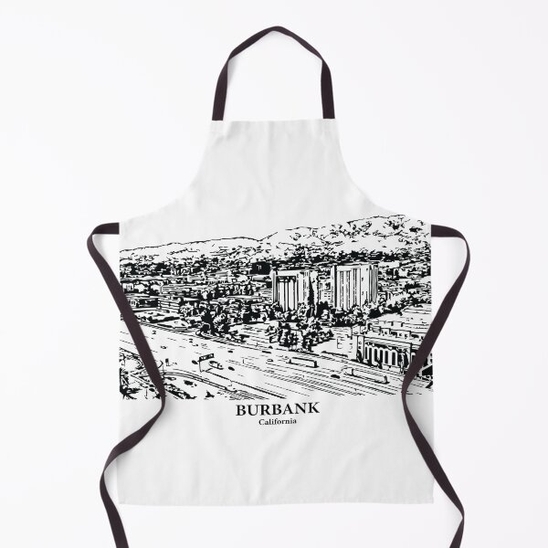 Item preview, Burbank - California designed and sold by Lakeric Cityscapes.