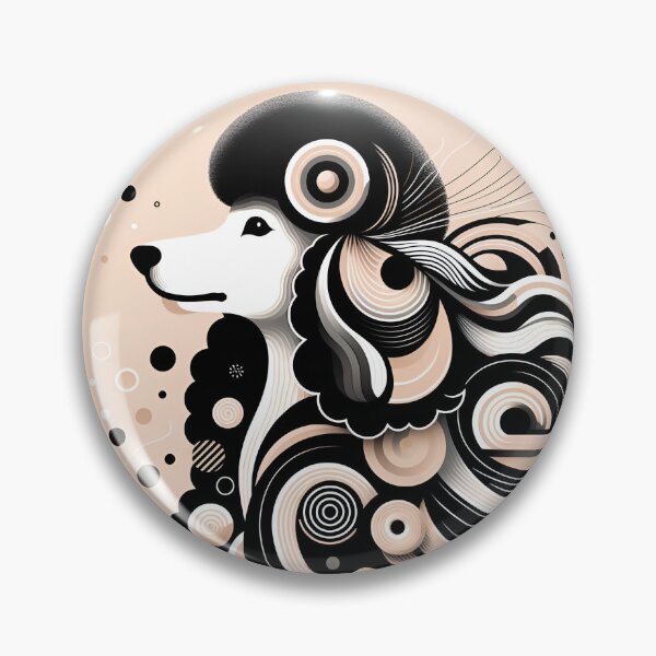 Item preview, Modern Poodle Essence designed and sold by PawspectCreate.