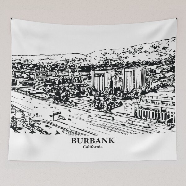 Item preview, Burbank - California designed and sold by Lakeric.