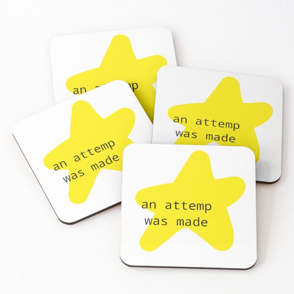 Item preview, An attemp was made star designed and sold by Fangirlsleep.