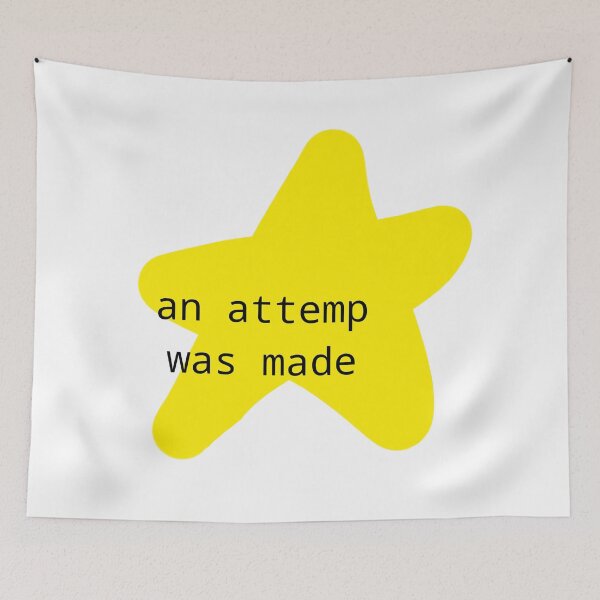 Item preview, An attemp was made star designed and sold by Fangirlsleep.