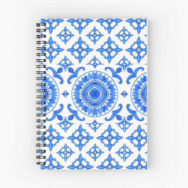 Item preview, Blue and White Ceramic Pattern designed and sold by Inspirely.
