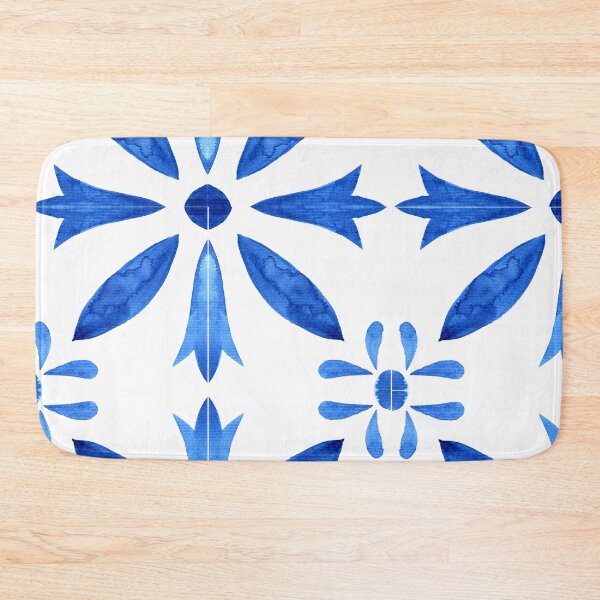 Item preview, Blue and White Ceramic Pattern designed and sold by Inspirely.