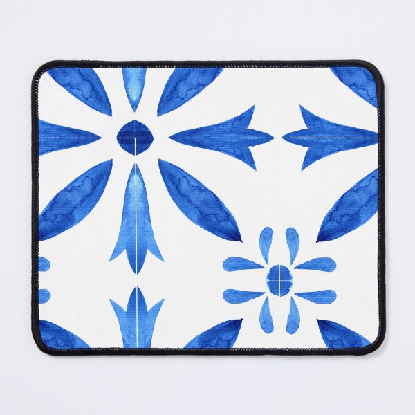 Item preview, Blue and White Ceramic Pattern designed and sold by Inspirely.