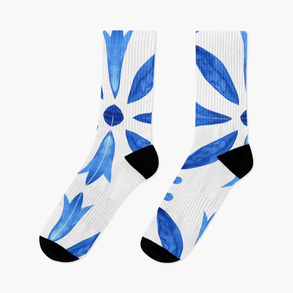Item preview, Blue and White Ceramic Pattern designed and sold by Inspirely.