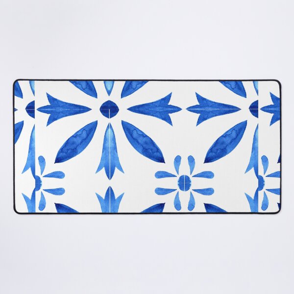 Item preview, Blue and White Ceramic Pattern designed and sold by Inspirely.